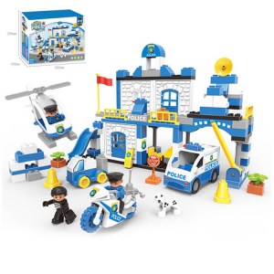 City Police Building Toy for wholesale